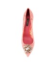 crystal-pink-pointed-heel-shoes