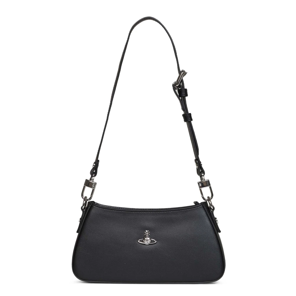 Vivienne Westwood Women's Black Shoulder Bags, One Size, Tasha Shoulder Bag