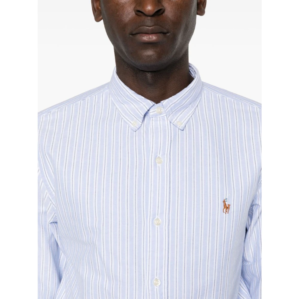 Polo Ralph Lauren Heldere Blauwe Stijlvolle Herenshirts Blue Heren