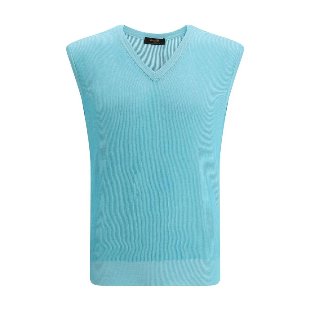 Knitwear > Sleveless Knitwear - - Moorer - Modalova