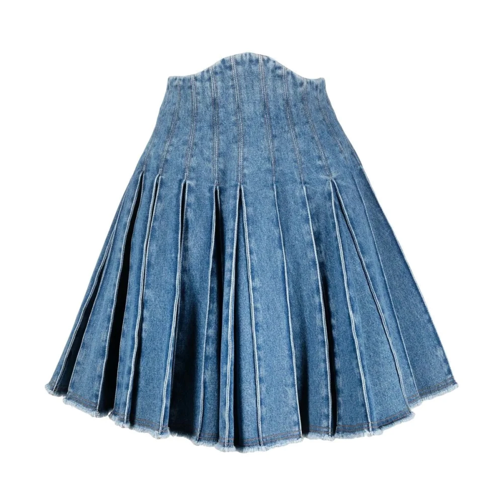Balmain Skirts Blue Dames