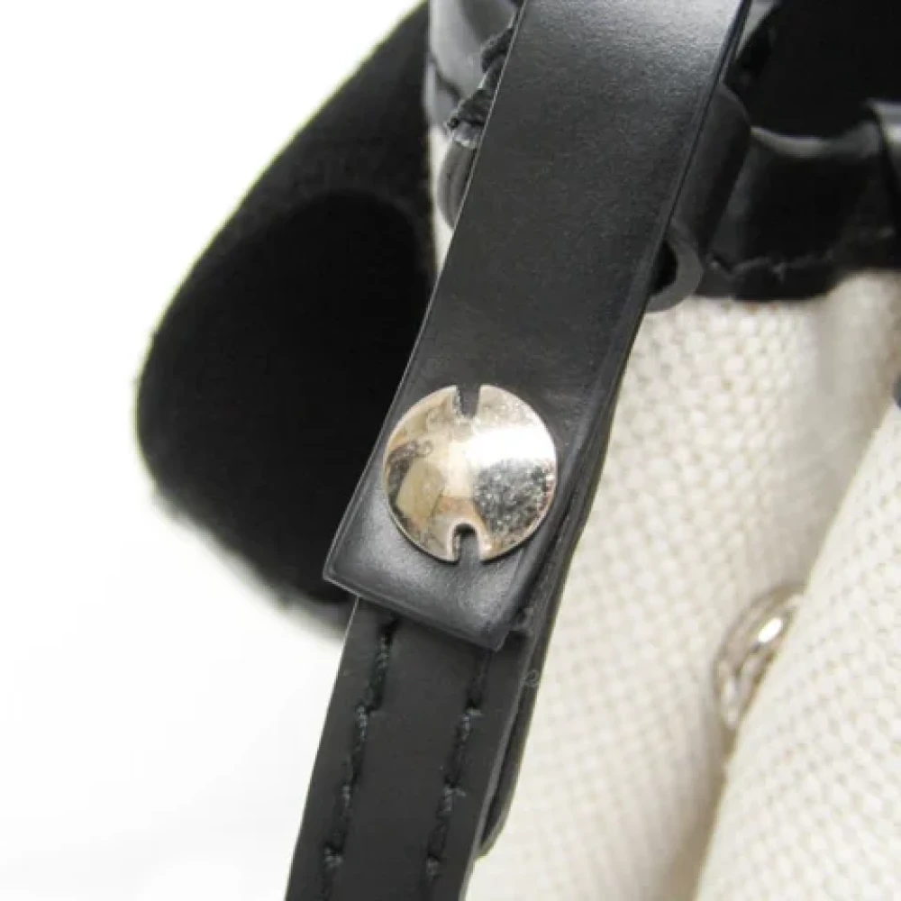 Balenciaga Vintage Pre-owned Canvas handbags Black Dames