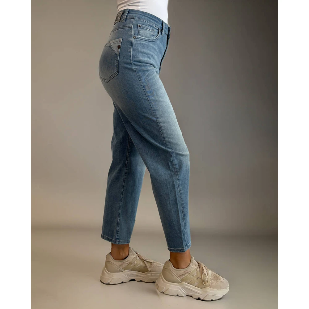Zhrill Stijlvolle Jeans voor Vrouwen Blue Dames