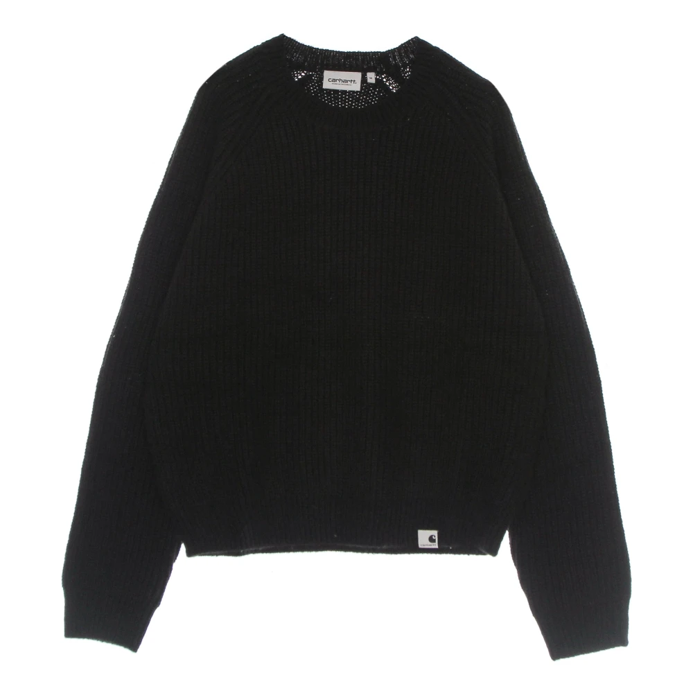 Carhartt WIP Zwarte Emma Crew-neck Sweater Black Dames
