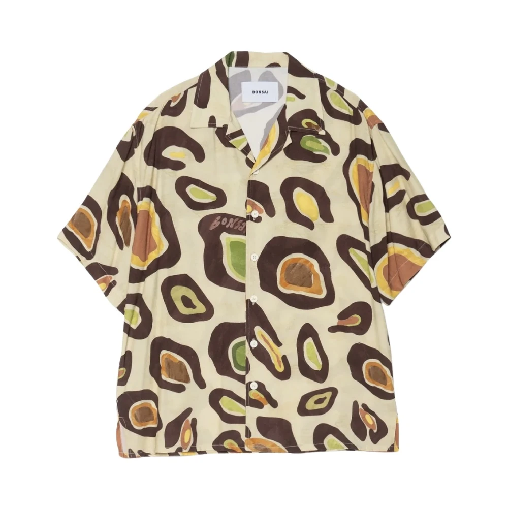 Bonsai Lieveheersbeestje Bedrukt Bowling Shirt Multicolor Heren