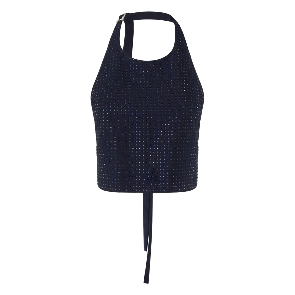 Pinko , Damen, Oberteile, Blau, L