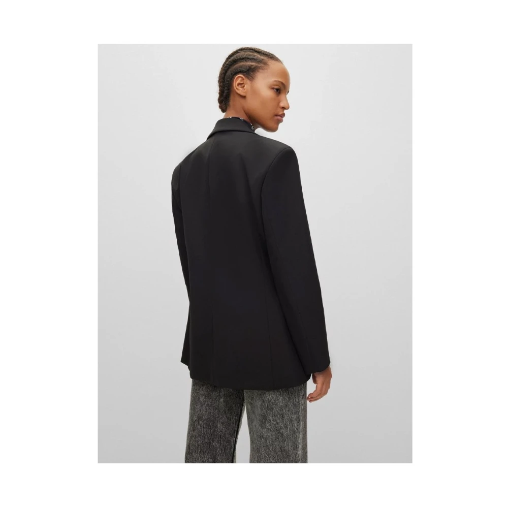 Hugo Boss Stijlvolle Jas voor Mannen Blue Dames