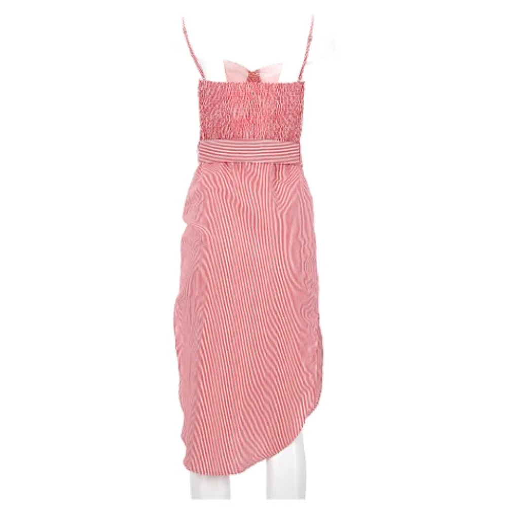 Nanushka Cotton dresses Red Dames