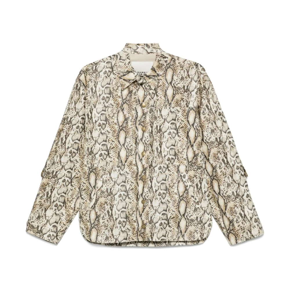 Isabel marant Beige Florania Jassen Beige Dames