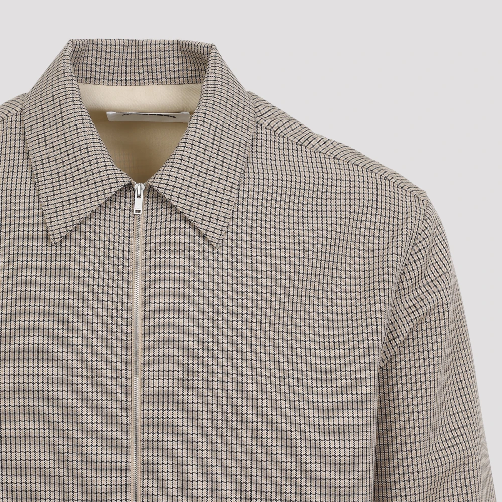 Jil Sander Grijze Shirts voor Mannen Aw24 Gray Heren