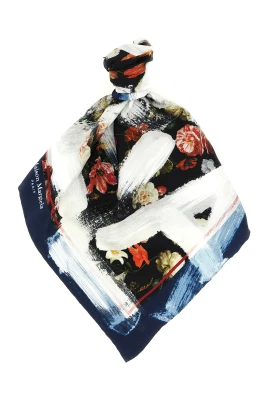 Flowers Silk Foulard Square 44