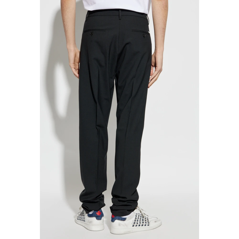 Dsquared2 Broek met logo Black Heren