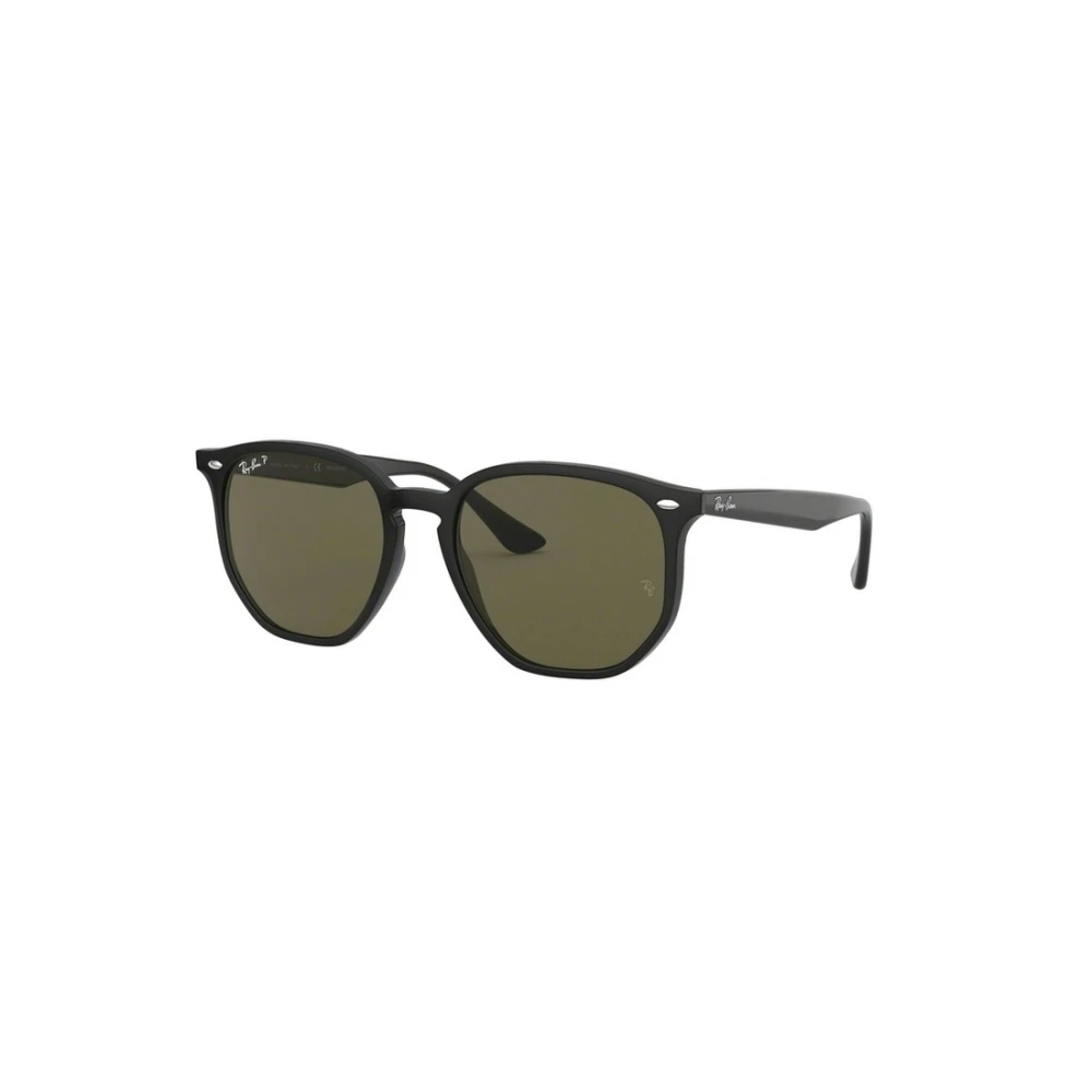 Ray - Ban Unisex G15 Ray - Ban Rb4306 601/9A Sunglasses Injected Black Geometric Polarized - Image 4