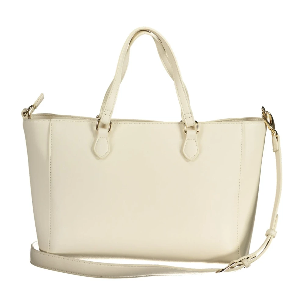 Valentino by Mario Valentino Witte Dames Handtas met Verstelbare Band White Dames