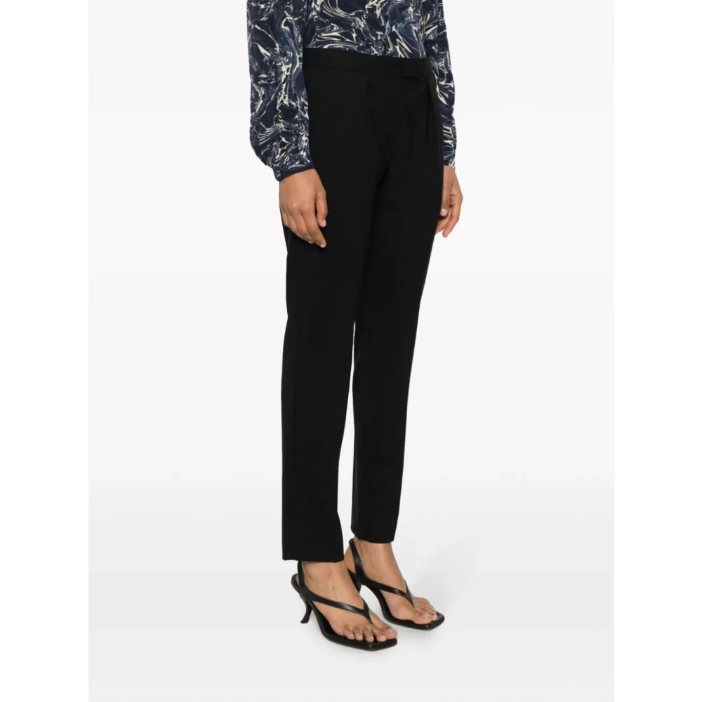 Isabel marant Zwarte Nolena Stijlvolle Modieuze Jurk Black Dames