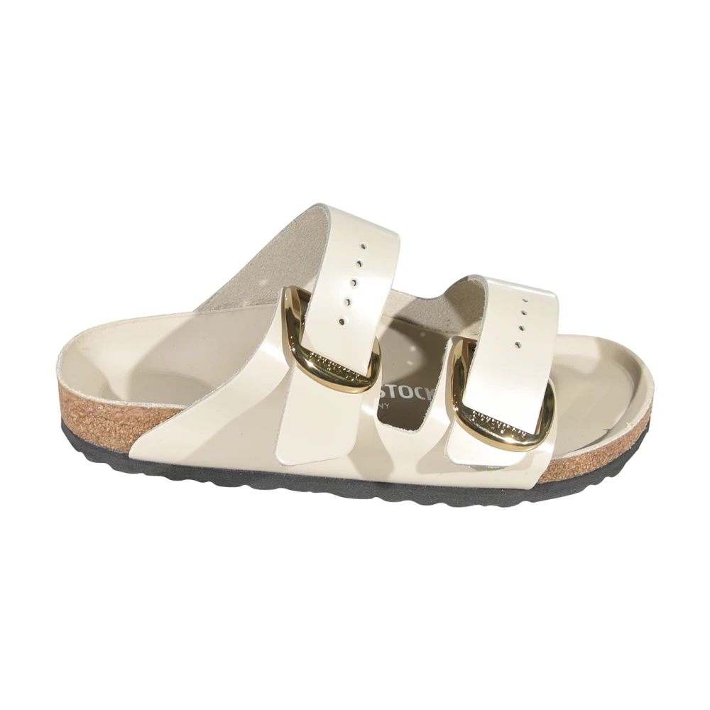 Birkenstock Women's Beige Arizona Narrow Fit - Sliders - 7 Uk - Shoes