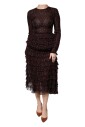 robe-midi-en-soie-a-superpositions-en-noir-rouge-a-pois