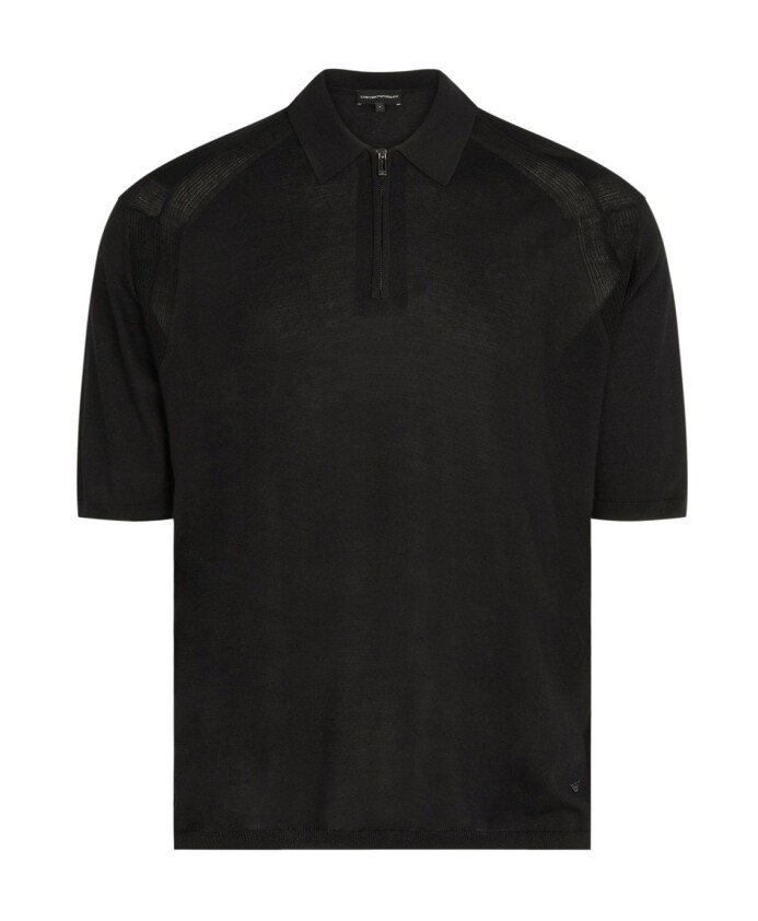 knitted-zip-polo-in-black