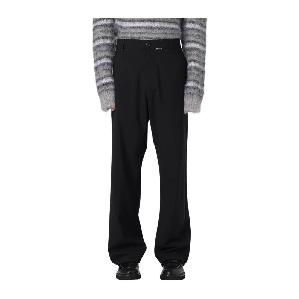 Trousers > Straight Trousers - - Marni - Modalova