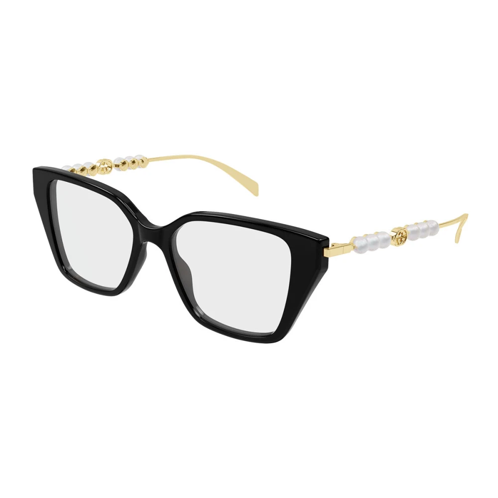 Gucci Unisex Black Glasses, 51 Mm, Cat-Eye Optical Frame