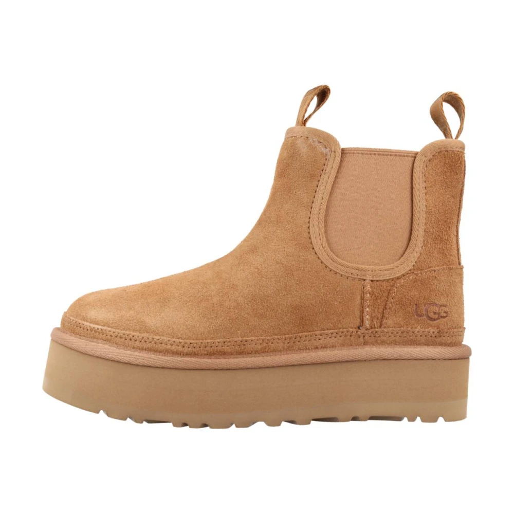 UGG Platform Chelsea Boots för Flickor Brown, Flicka