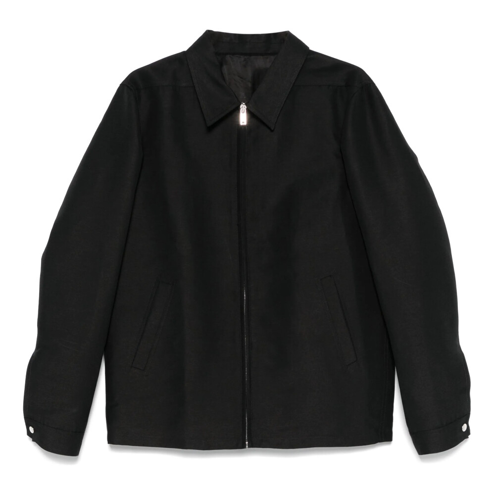 Rick Owens Flight cropped leather jacket