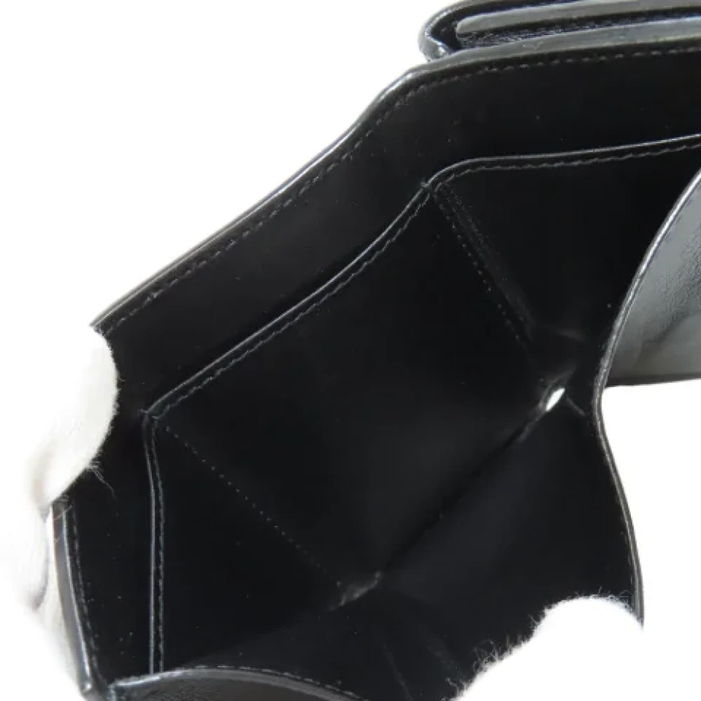 Balenciaga Vintage Pre-owned Leather wallets Black Dames