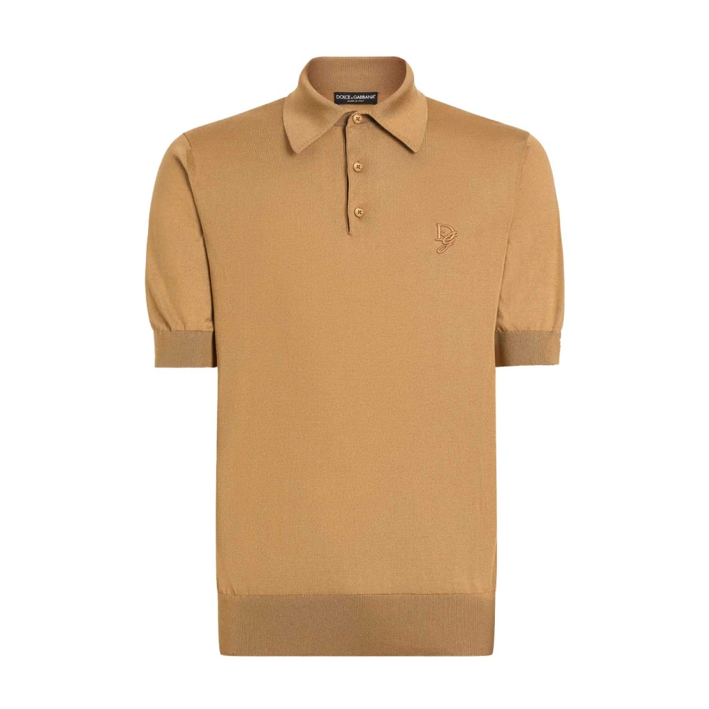 Dolce & Gabbana Men's Beige Stylish Knit Sweater