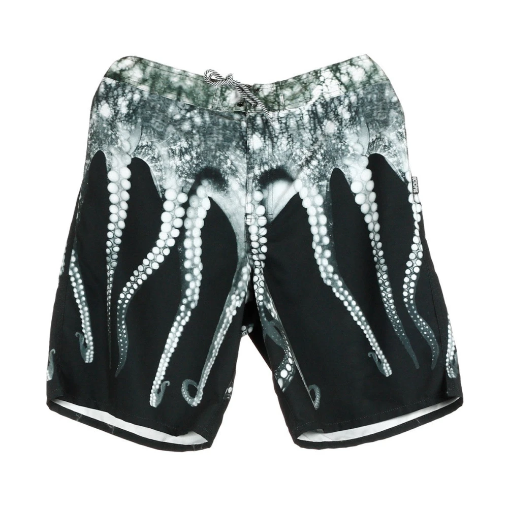 Octopus Grijze Board Shorts voor Mannen Multicolor Heren