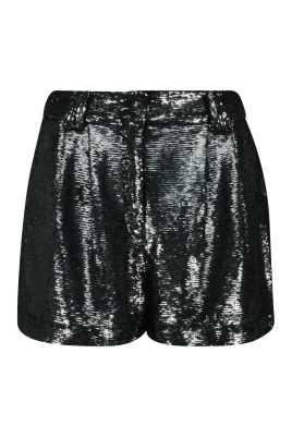 Paljett Höga Midjeshorts