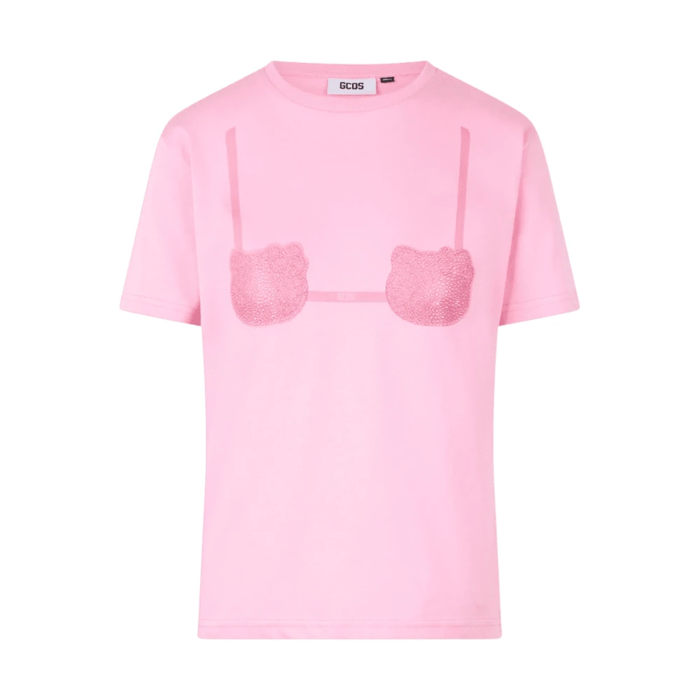 Gcds - Tops > T-Shirts - Pink - Gcds - Modalova
