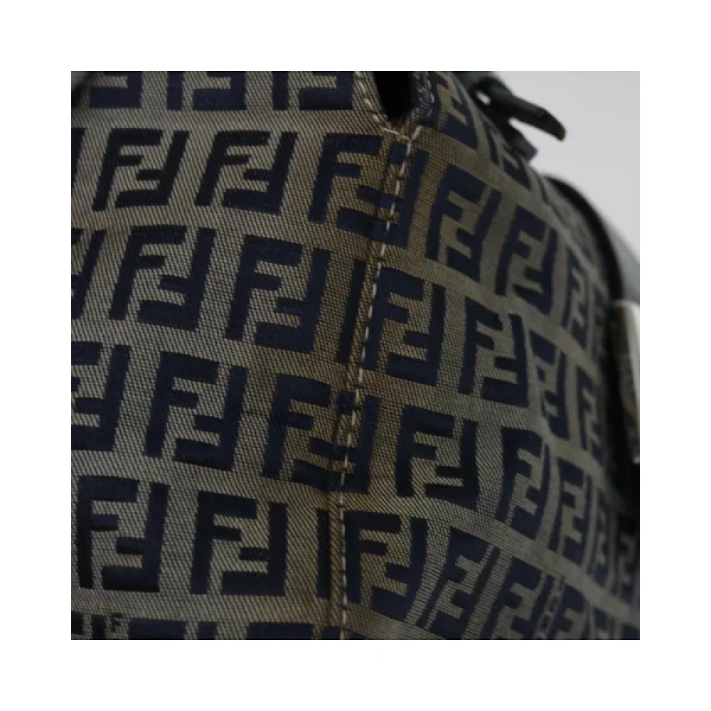 Fendi Vintage Pre-owned Canvas handbags Blue Dames