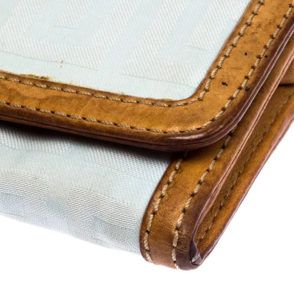 Givenchy Pre-owned Nylon wallets Blue Dames