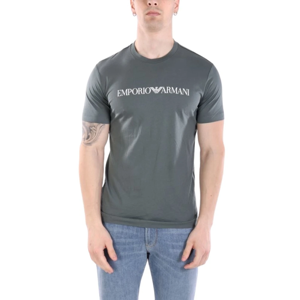 Emporio Armani Uomo Blu Top, Xl, New,