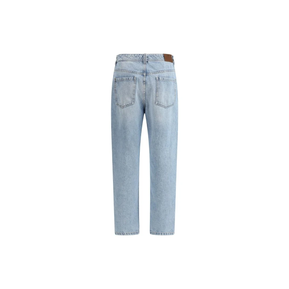 BRUNELLO CUCINELLI Klassieke Straight Five-Pocket Jeans Blue Dames