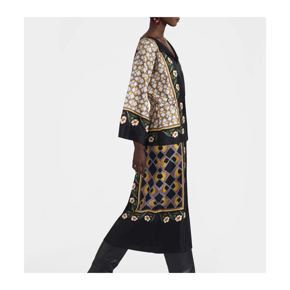 La DoubleJ Apericena Jurk Black Dames