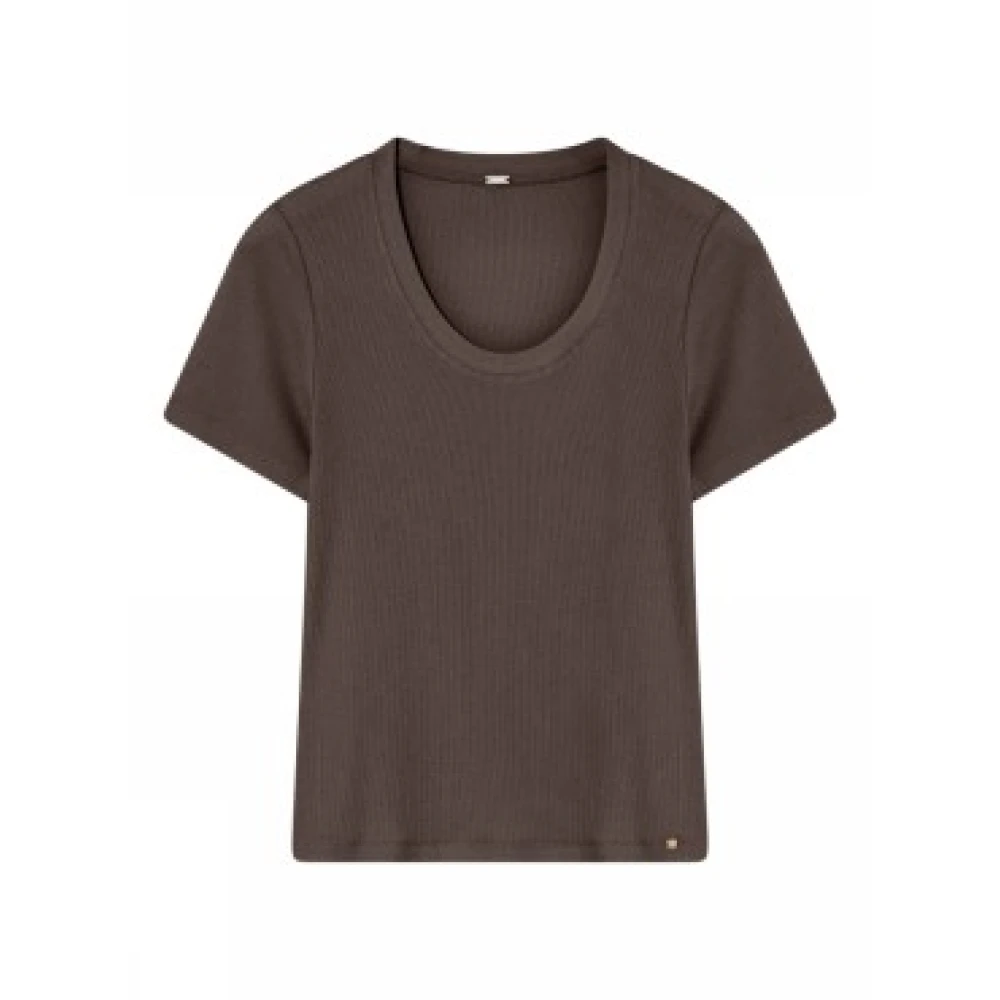 Gustav Bruine Suri T-shirt Brown Dames