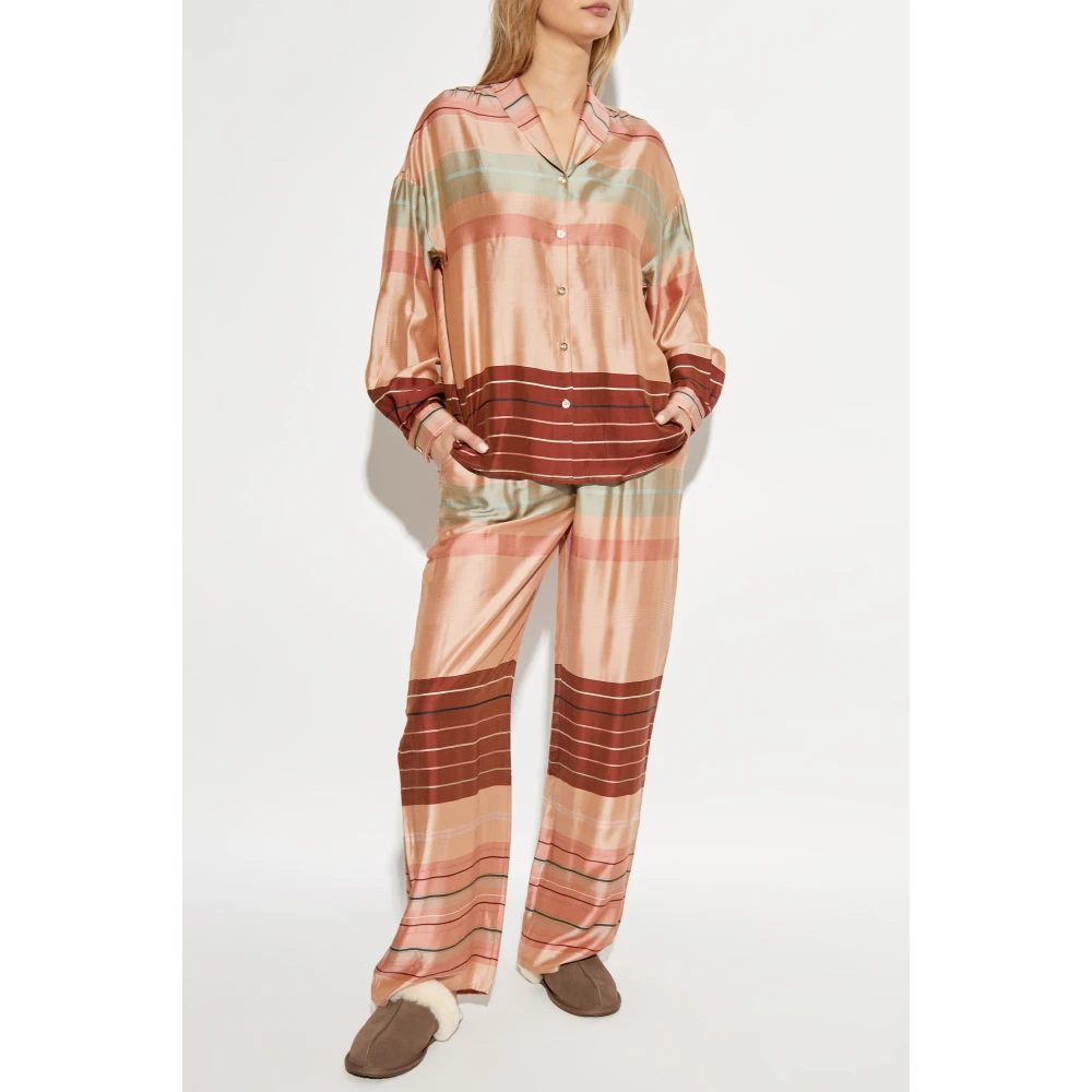 Hanro Shirt Hannah Pink Dames