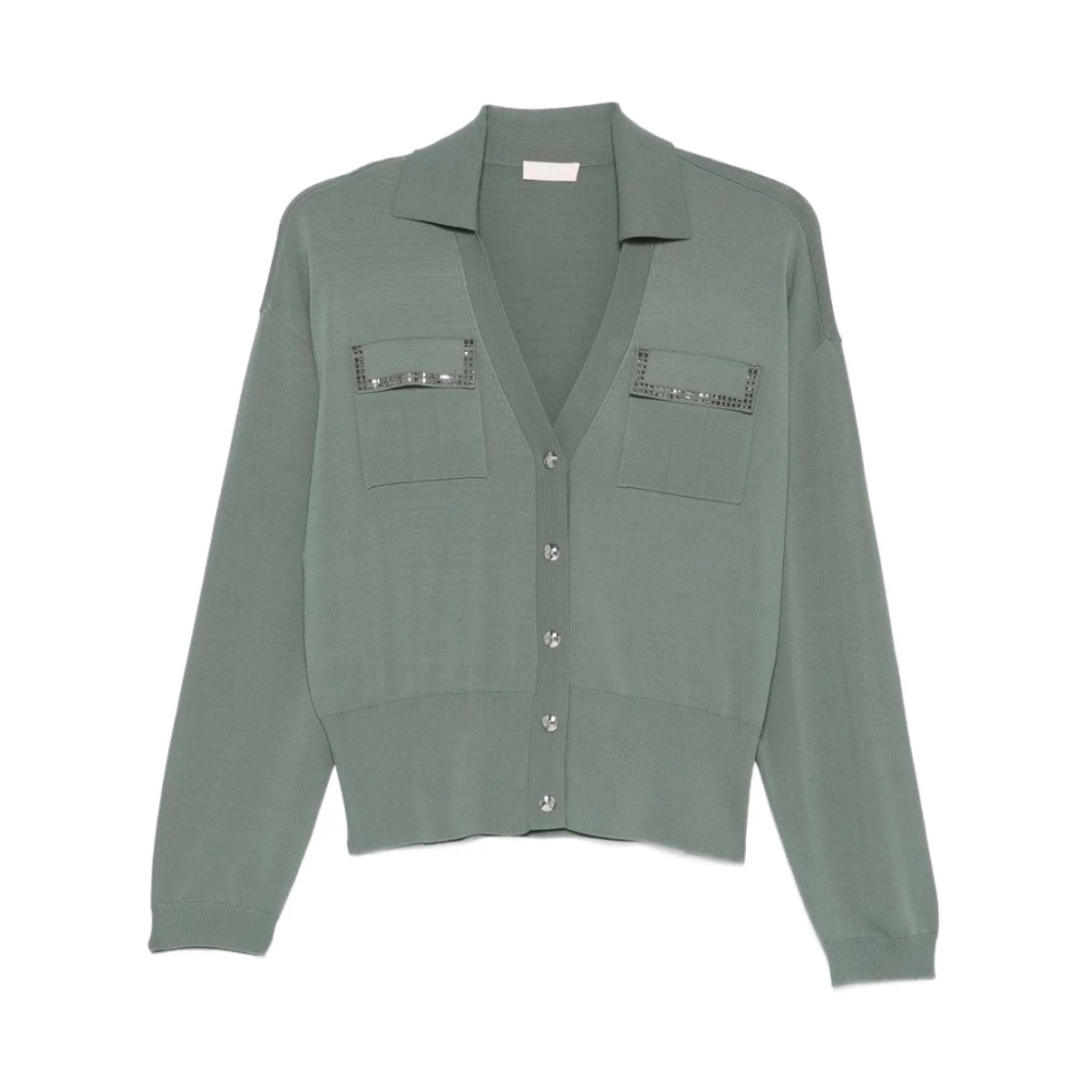 Liu Jo Donna Verde Cardigan