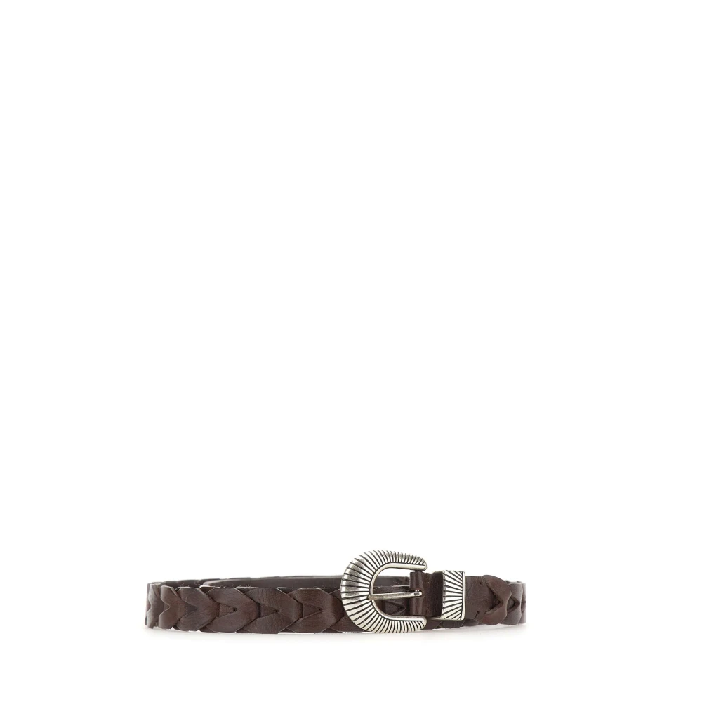 Golden Goose - Juno Belt - Accessories - Hombre - Marrón - 90 Cm