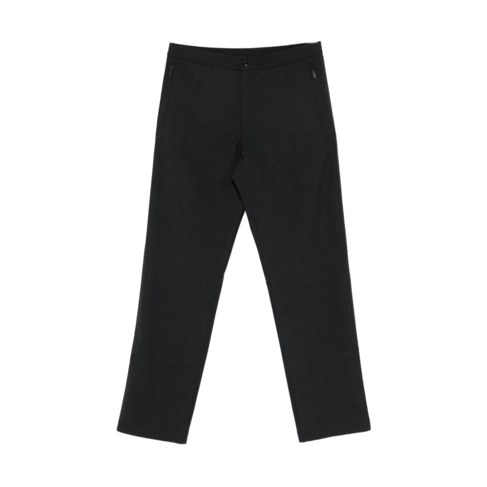 Emporio Armani Men's Black Straight Trousers, 3XL, Capsule Pre Trousers