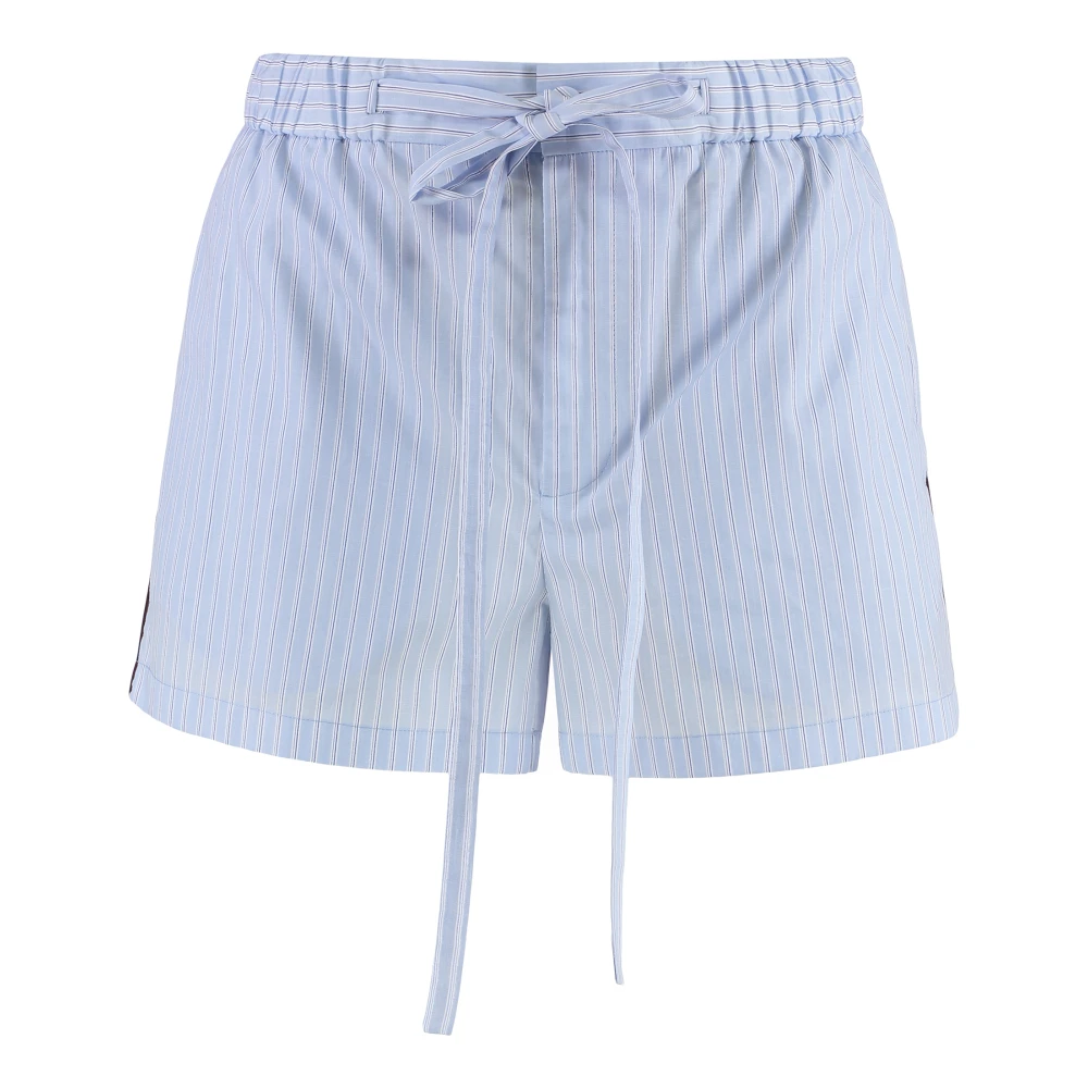 Gucci Women's Blue Cotton Shorts - Short Shorts - Xs - Shorts