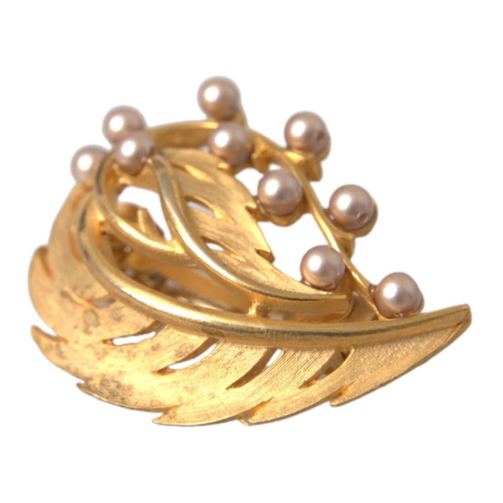 Dolce & Gabbana Women's Yellow Hair Pin Brooch