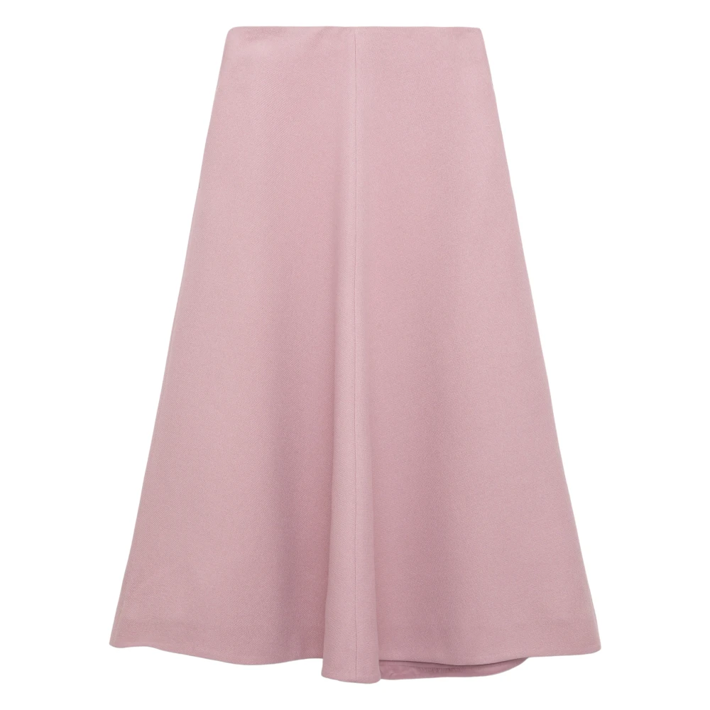 Dorothee Schumacher Women's Purple Layered Coolness Skirt
