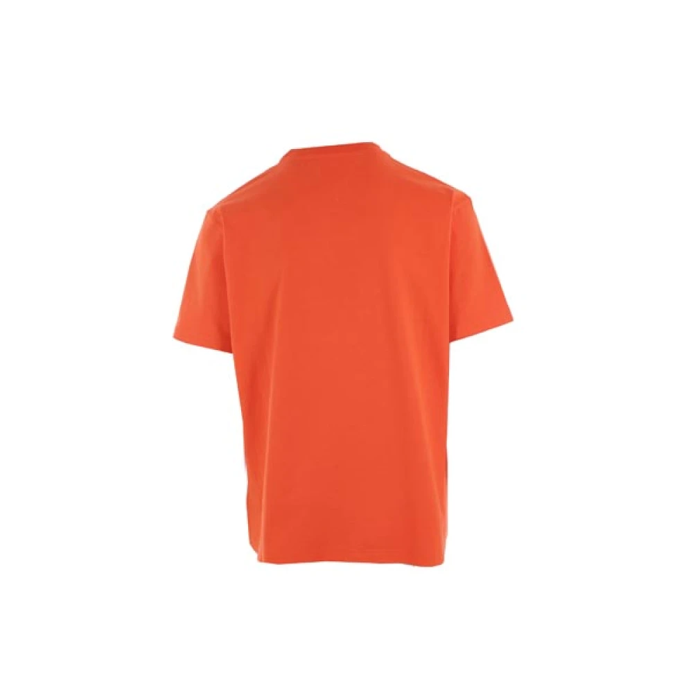 Bottega Veneta Oranje Oversize Katoenen T-shirt Orange Heren