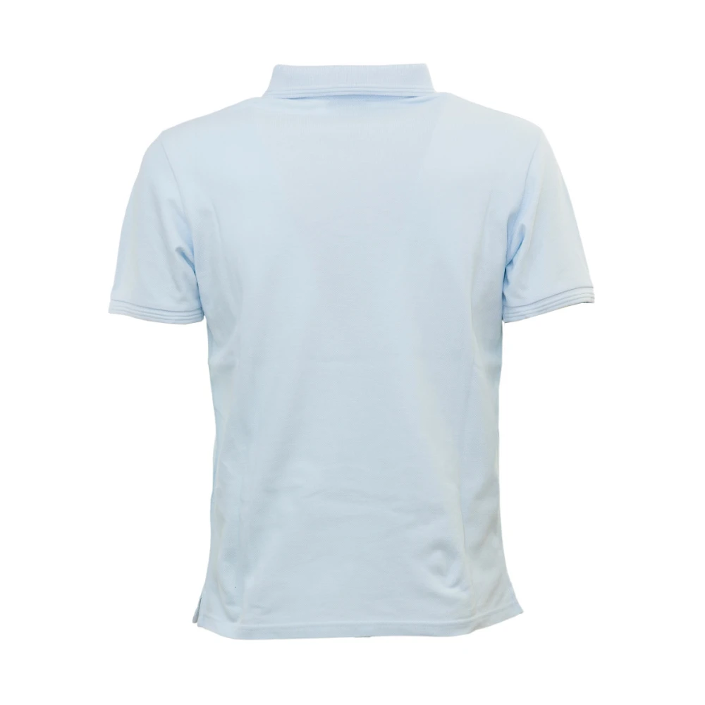 Roy Roger's Klassieke Pique Polo Shirt Blue Heren