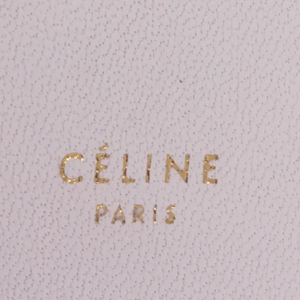 Celine Vintage Pre-owned Leather wallets Pink Dames