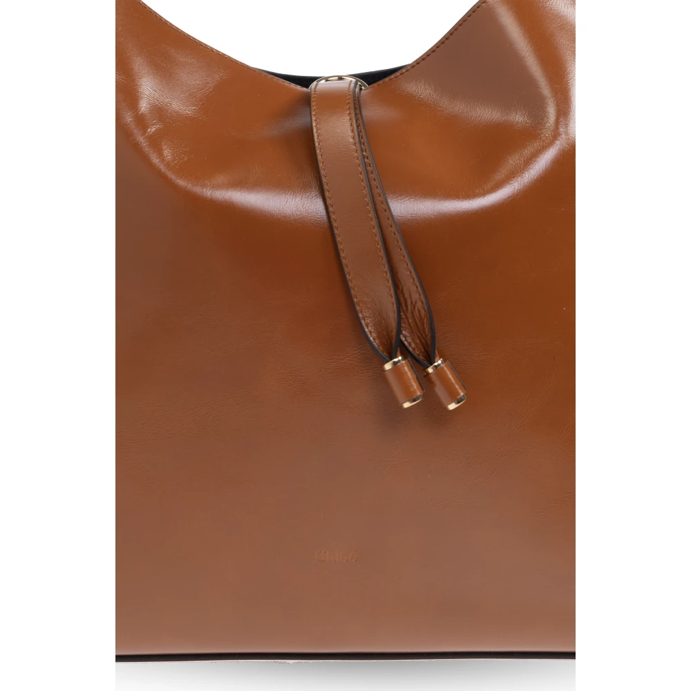 Chloé Marcie Hobo Schoudertas Brown Dames