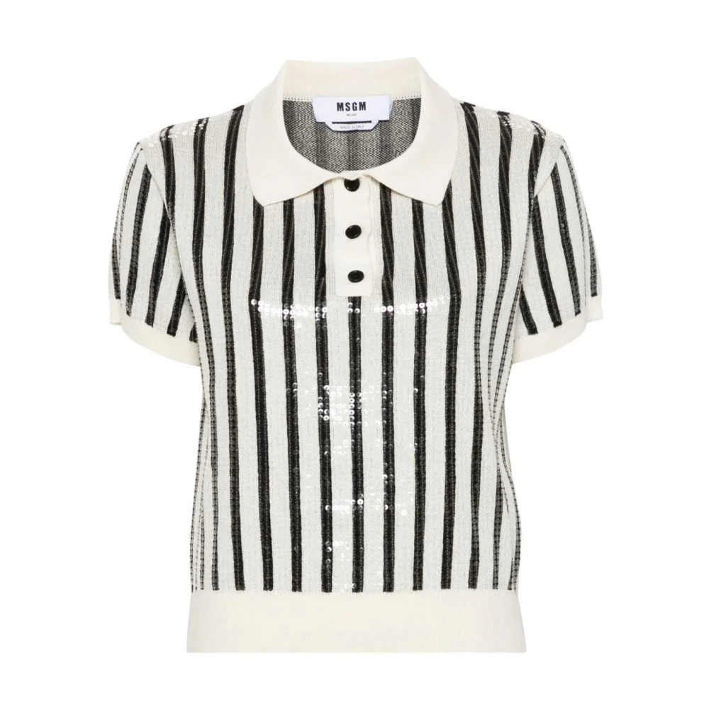 Tops > Polo Shirts - - Msgm - Modalova