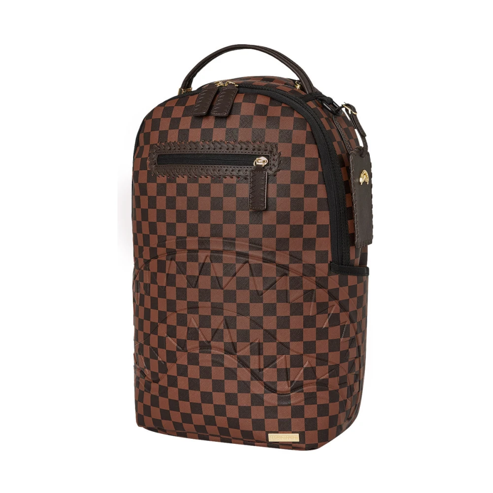 Sprayground Parijs Liefde Bruin Zwart Rugzak Brown Unisex